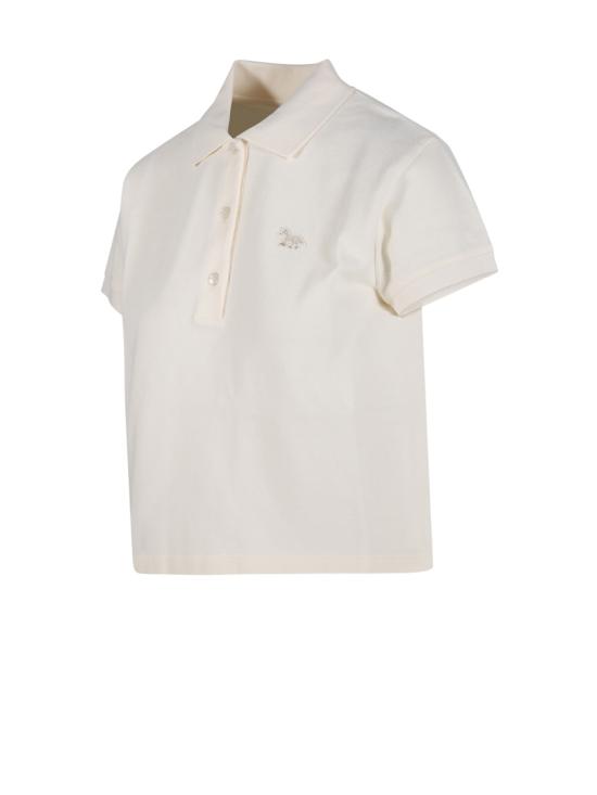 26SS 메종키츠네 폴로 티셔츠 PW00204KP0001 0063 NOBLE BEIGE - MAISON KITSUNE