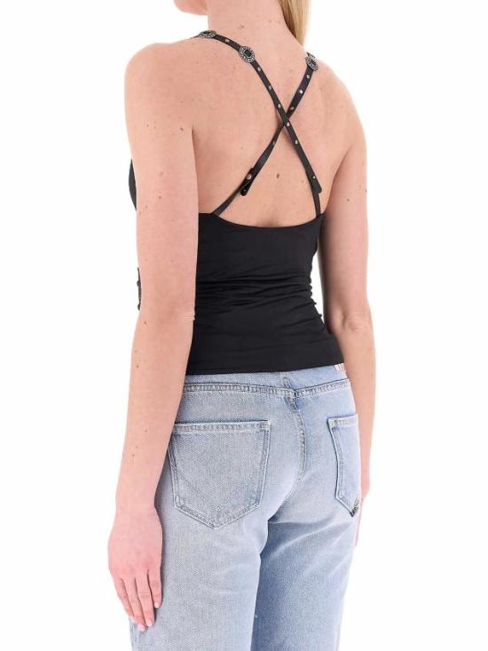 26SS 핑코 긴팔 티셔츠 106957A3C1 Z99 Nero limousine - PINKO