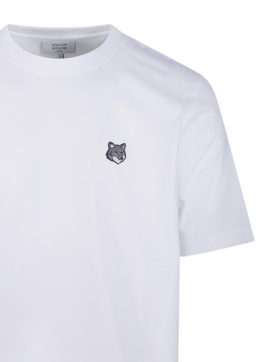 26SS 메종키츠네 폭스 헤드 컴포트 티셔츠 PM00108KJ7025 P100 WHITE - MAISON KITSUNE
