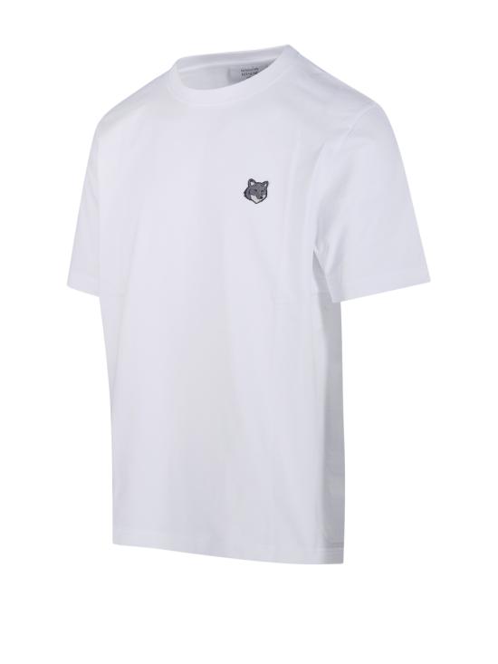 26SS 메종키츠네 폭스 헤드 컴포트 티셔츠 PM00108KJ7025 P100 WHITE - MAISON KITSUNE