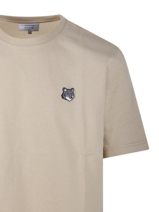 26SS 메종키츠네 폭스 헤드 컴포트 티셔츠 PM00108KJ7025 0450 TEA LEAF - MAISON KITSUNE