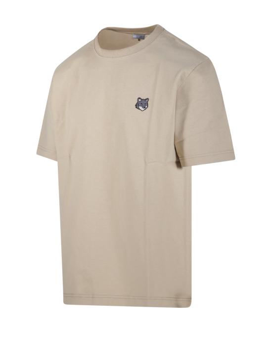 26SS 메종키츠네 폭스 헤드 컴포트 티셔츠 PM00108KJ7025 0450 TEA LEAF - MAISON KITSUNE