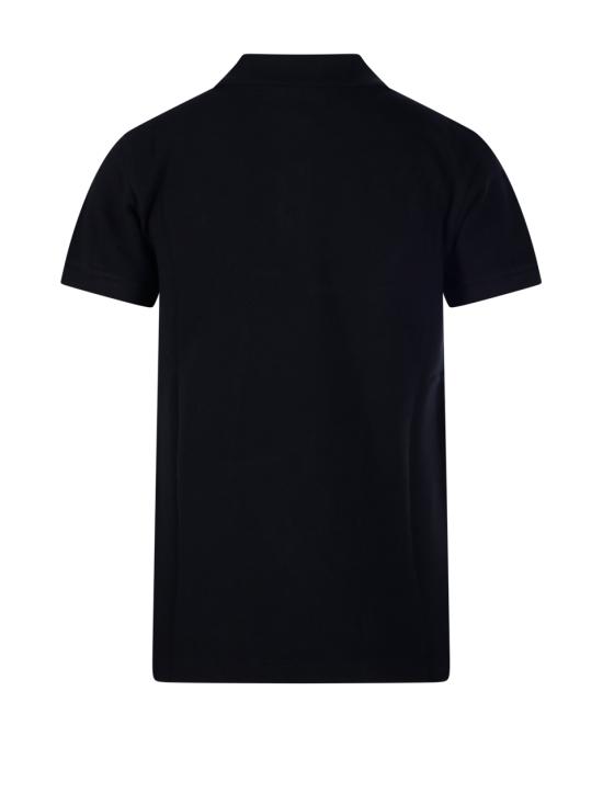 26SS 메종키츠네 베이비폭스 오버사이즈 폴로 티셔츠 OW00207KP0001 P199 BLACK - MAISON KITSUNE