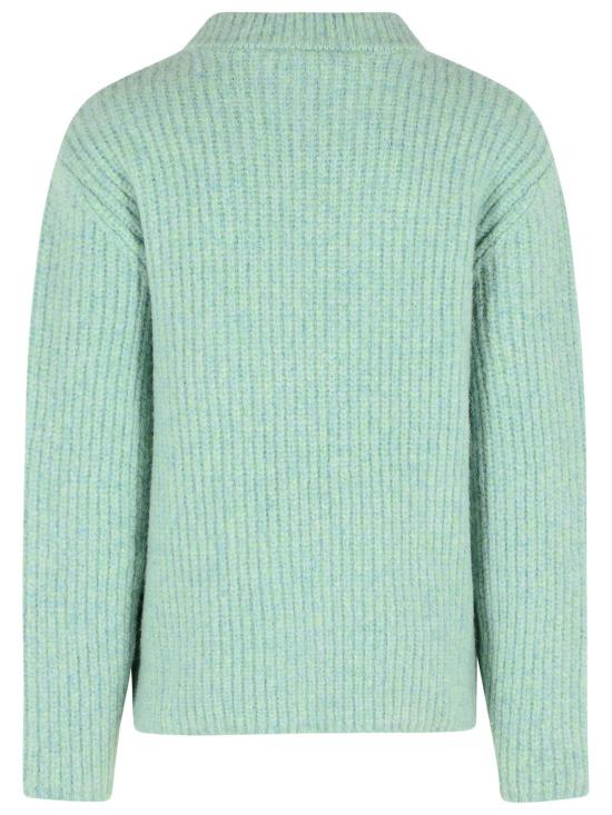25FW 세퍼 스웨터 PRESS26DARKOMISMIST WOOL MELANGE Green - SEFR
