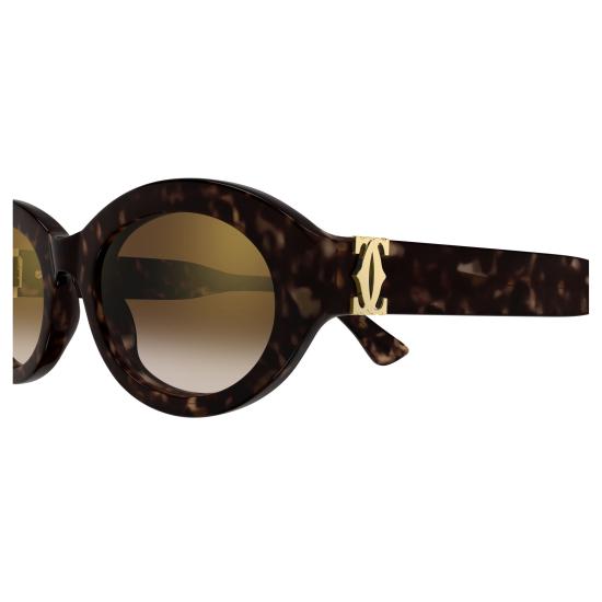 26SS 까르띠에 선글라스 CT0588S 002 HAVANA HAVANA BROWN
