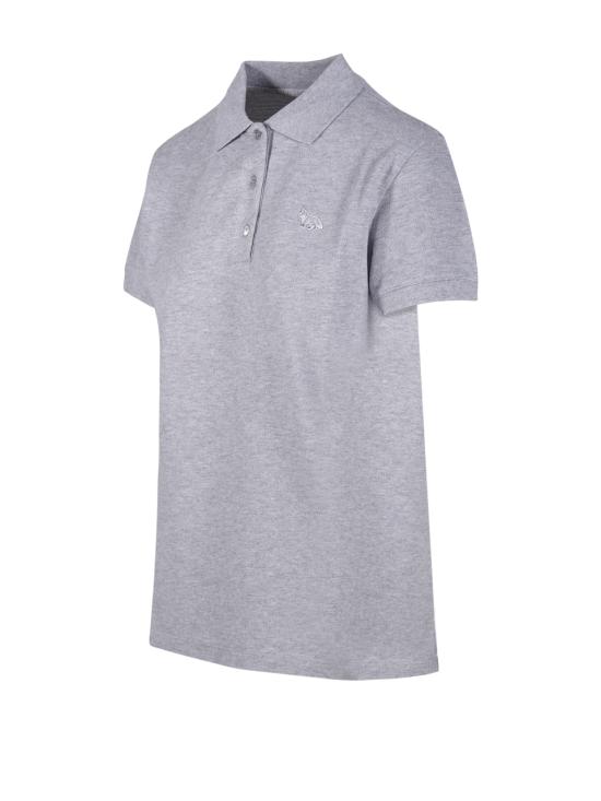 26SS 메종키츠네 폴로 티셔츠 MW00202KP0001 H120 LIGHT GREY MELANGE - MAISON KITSUNE