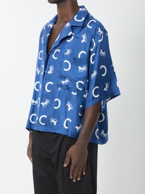 26SS 셀린느 긴팔 셔츠 RC0DS3K46 BLUE - CELINE