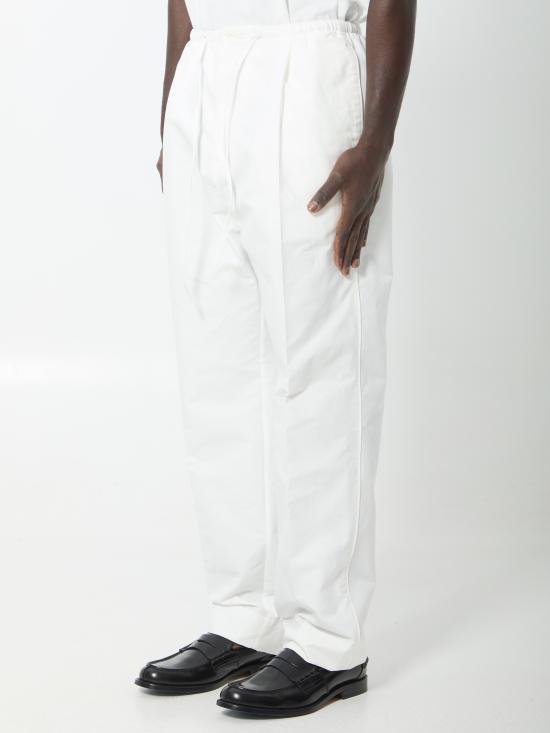 26SS 보테가베네타 스트레이트 팬츠 864146 WHITE - BOTTEGA VENETA
