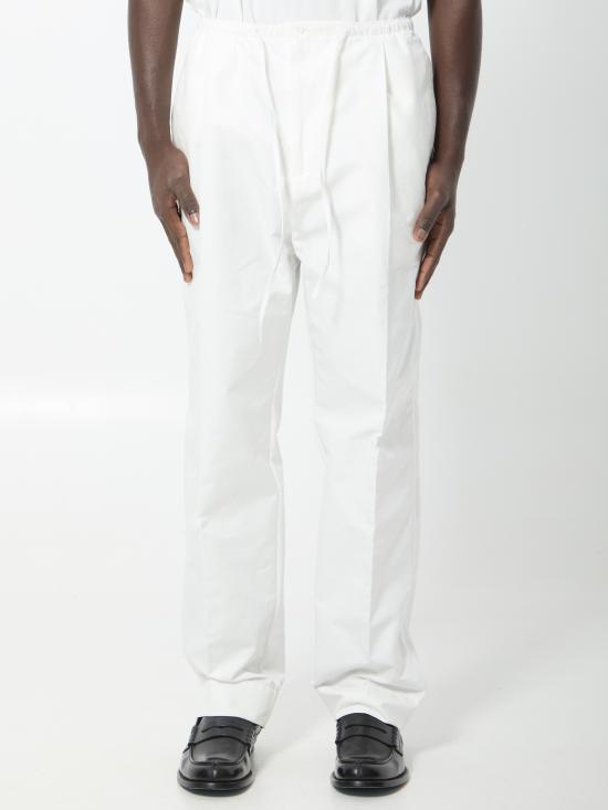 26SS 보테가베네타 스트레이트 팬츠 864146 WHITE