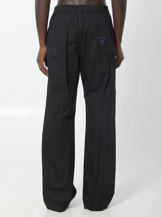 26SS 셀린느 스트레이트 팬츠 RP0TA3318 BLACK - CELINE