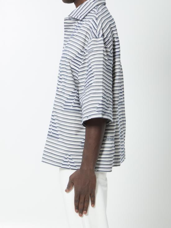 26SS 자크뮈스 긴팔 셔츠 ESHM00622 WHITE - JACQUEMUS