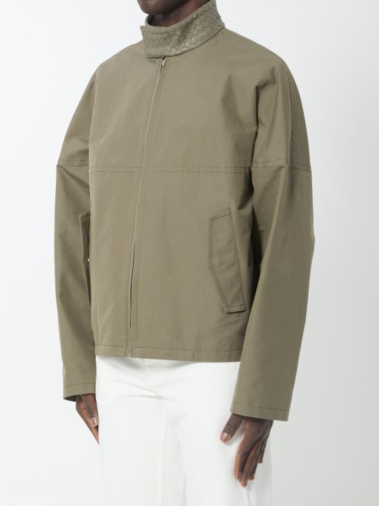 26SS 보테가베네타 컴팩트 코튼 자켓 852530 GREEN - BOTTEGA VENETA