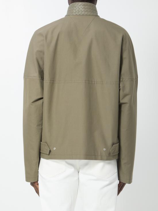 26SS 보테가베네타 컴팩트 코튼 자켓 852530 GREEN - BOTTEGA VENETA