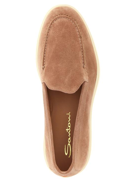 26SS 산토니 플랫 슈즈 WUYA58856TISNPYLP24 Brown - SANTONI
