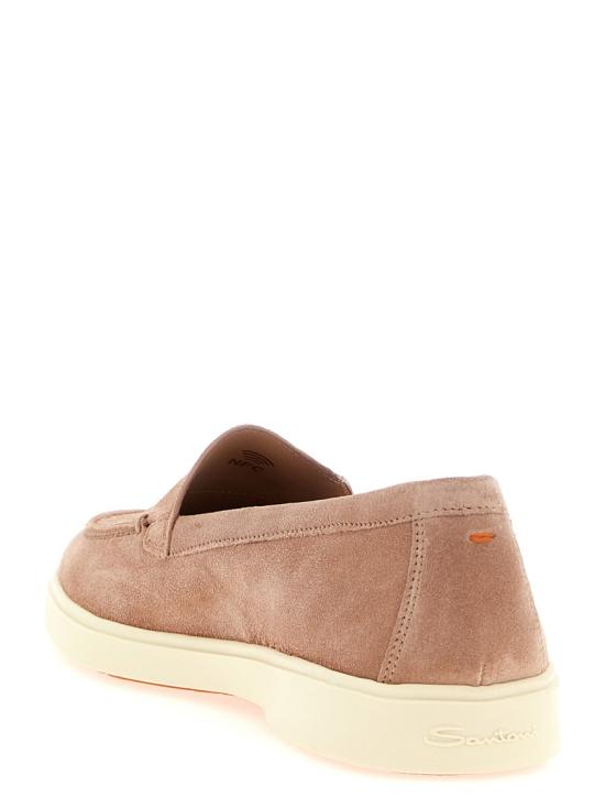 26SS 산토니 플랫 슈즈 WUYA58856TISNPYLP24 Brown - SANTONI