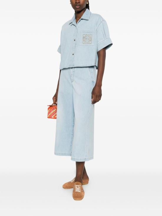 26SS 로에베 셔츠 S616Y1DX07 8438 Azzurro - LOEWE