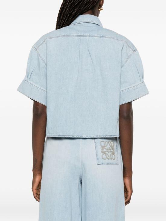 26SS 로에베 셔츠 S616Y1DX07 8438 Azzurro - LOEWE