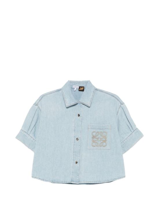 26SS 로에베 셔츠 S616Y1DX07 8438 Azzurro