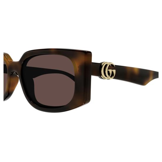 25FW 구찌 선글라스 Gg1534s 호피무늬 오버사이즈 - GUCCI