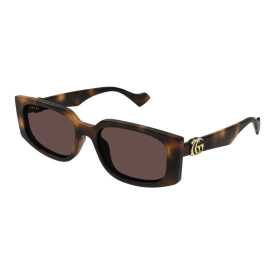 25FW 구찌 선글라스 Gg1534s 호피무늬 오버사이즈 - GUCCI