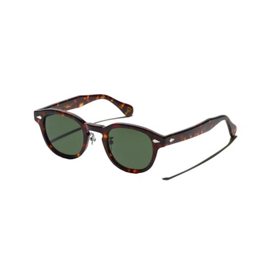  모스콧 선글라스 Or-Lem-S Lemtosh Sun 라운드 프레임 호피무늬 아세테이트 - MOSCOT