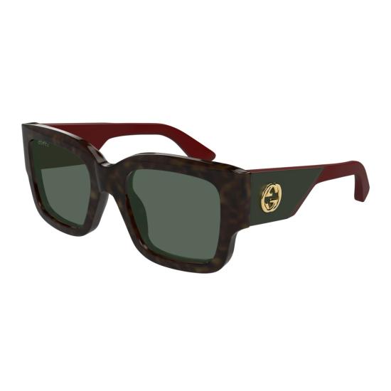 25FW 구찌 선글라스 Gg1663s 볼드 스퀘어 호피무늬 - GUCCI