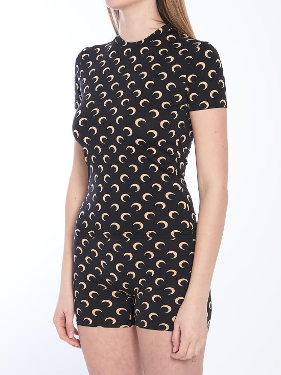 26SS 마린세르 반팔 티셔츠 UTS001AC BLACK - MARINE SERRE
