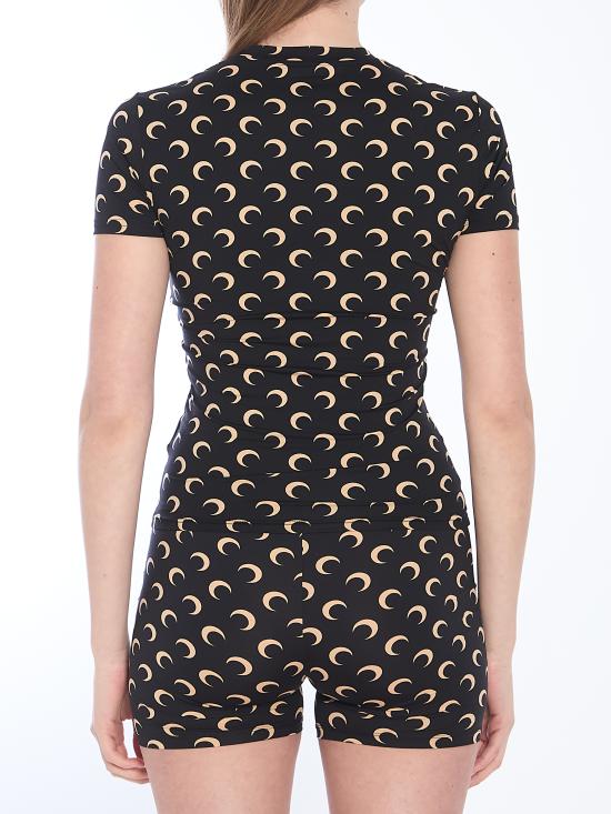 26SS 마린세르 반팔 티셔츠 UTS001AC BLACK - MARINE SERRE