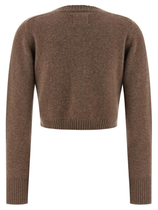 26SS 루루 드 세종 니트웨어 ZEPHIRLDSBROWNMELANGE Brown - LOULOU DE SAISON