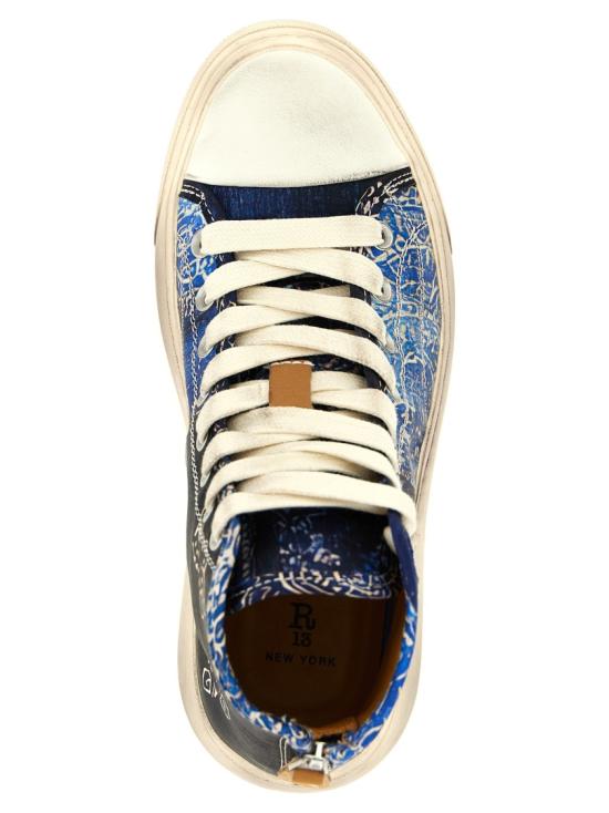 26SS 알13 스니커즈 R13S5029S259ABLUEBANDANAPRINT Blue - R13