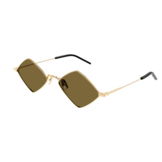 25FW 생로랑 선글라스 SL 302 리사 기하학적 다이아몬드형 - SAINT LAURENT