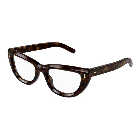 25FW 구찌 선글라스 Gg1521o 호피무늬 고양이 눈 안경 - GUCCI