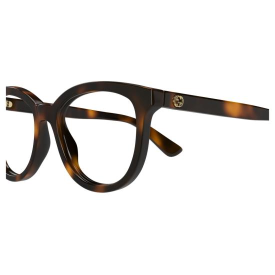 25FW 구찌 선글라스 Gg1687o 볼드 라운드 스퀘어 호피무늬 안경 - GUCCI