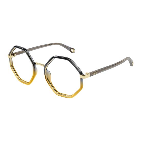 25FW 끌로에 선글라스 Ch0132o 기하학적 팔각형 안경 - CHLOE