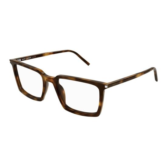 25FW 생로랑 안경 SL 624 오버사이즈 스퀘어 안경 - SAINT LAURENT