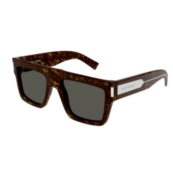 25FW 생로랑 선글라스 SL 628 오버사이즈 스퀘어 호피무늬 - SAINT LAURENT