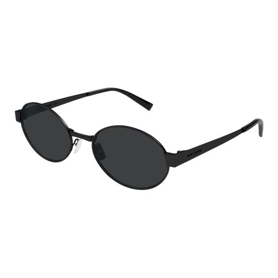 25FW 생로랑 선글라스 SL 692 타원형 금속 - SAINT LAURENT