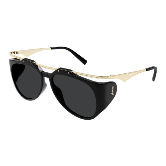 25FW 생로랑 선글라스 SL M137/F 아멜리아 오버사이즈 캣아이 - SAINT LAURENT