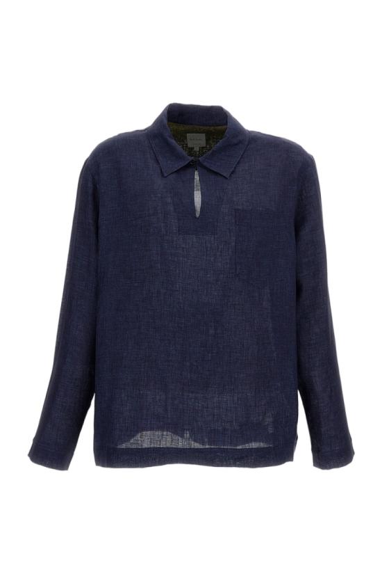 26SS 폴 스미스 긴팔 셔츠 M1R926ZV0165648 Blue
