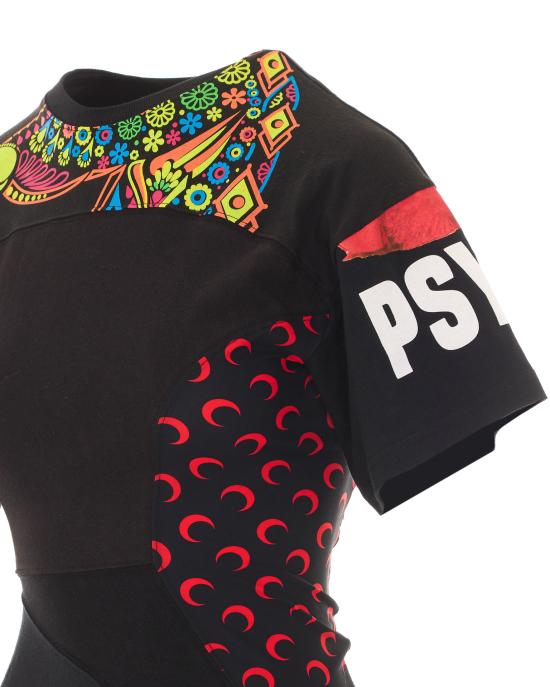 26SS 마린세르 미디 원피스 WDR465AXS UJER0003BK97 Black - MARINE SERRE