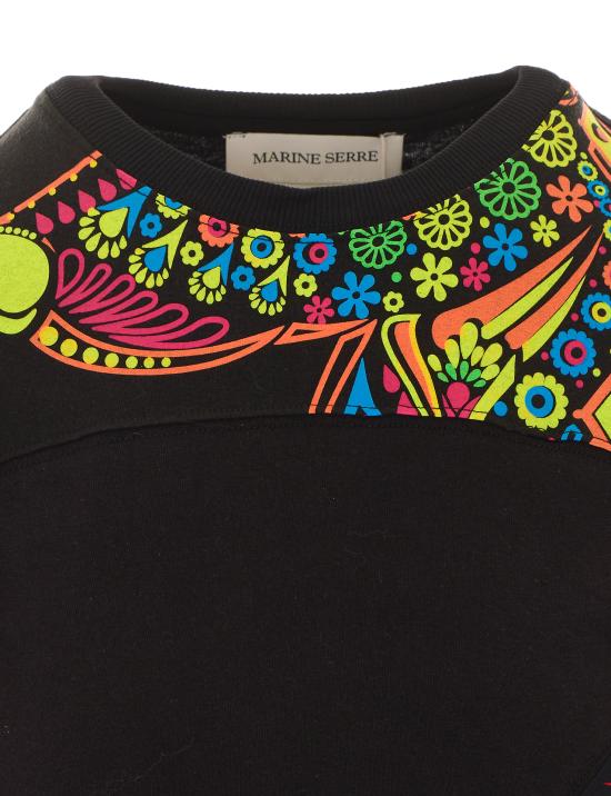 26SS 마린세르 미디 원피스 WDR465AXS UJER0003BK97 Black - MARINE SERRE