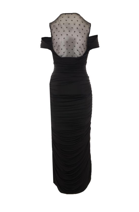 26SS 마린세르 미디 원피스 WDR437ACJER0022 BK99 Black - MARINE SERRE