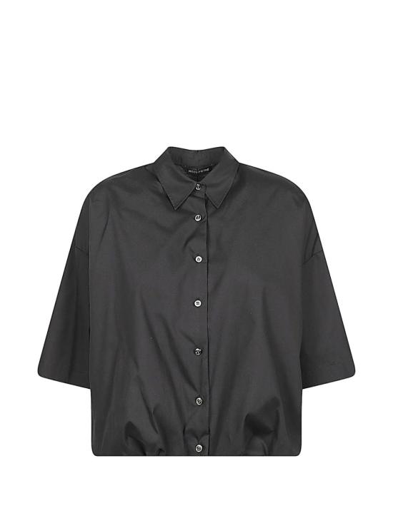 26SS MIZUIRO 셔츠 1230137 99 BLACK - MIZUIRO