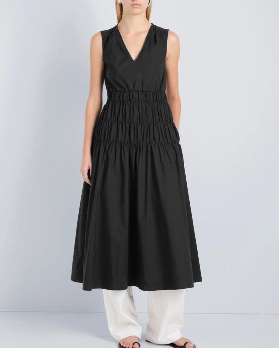  프로엔자슐러 미디 원피스 Proenza Schouler 로렌 드레스 블랙 - PROENZA SCHOULER