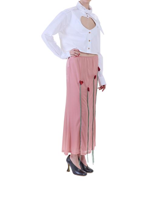 26SS 모스키노 롱 스커트 0120 0446 1187 ROSA MULTI - MOSCHINO