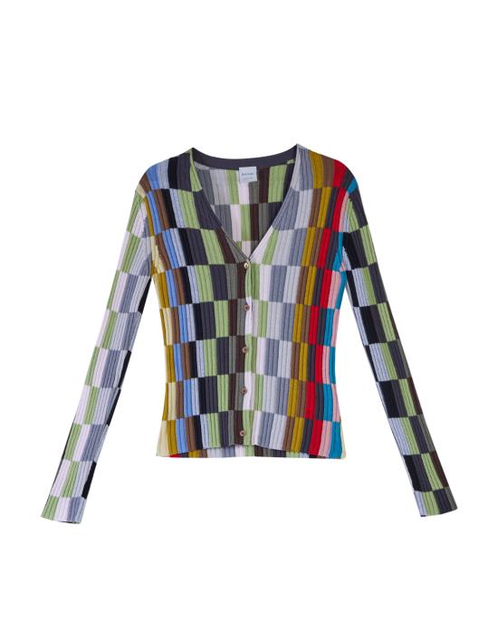 26SS 폴 스미스 가디건 W1R 697N V11237 92 MULTICOLOR