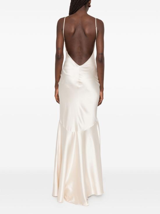 26SS 엘리자베타프랜치 미디 원피스 ABR3462E2 197 Beige - ELISABETTA FRANCHI