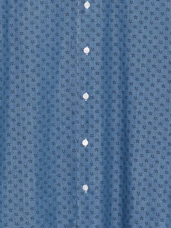 26SS 발바 셔츠 LIU13P015425 6U1 Blu - BARBA