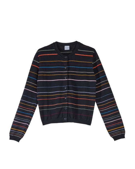 26SS 폴 스미스 가디건 W1R 696N V11238 49 NERO MULTI