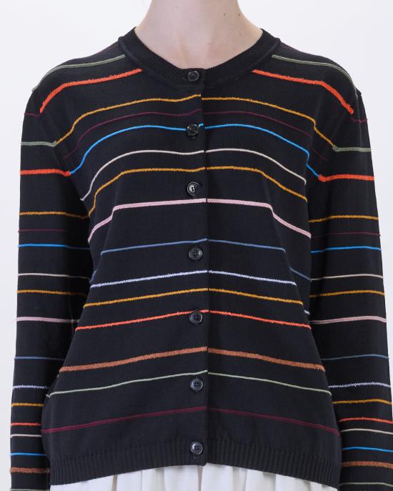 26SS 폴 스미스 가디건 W1R 696N V11238 49 NERO MULTI - PAUL SMITH